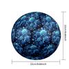 1pc Blue Rose Garden Size 5 Soccer Ball Professional Lightweight Durable Match Training Football Indoor &Outdoor Sports BallTraining Ball Y63