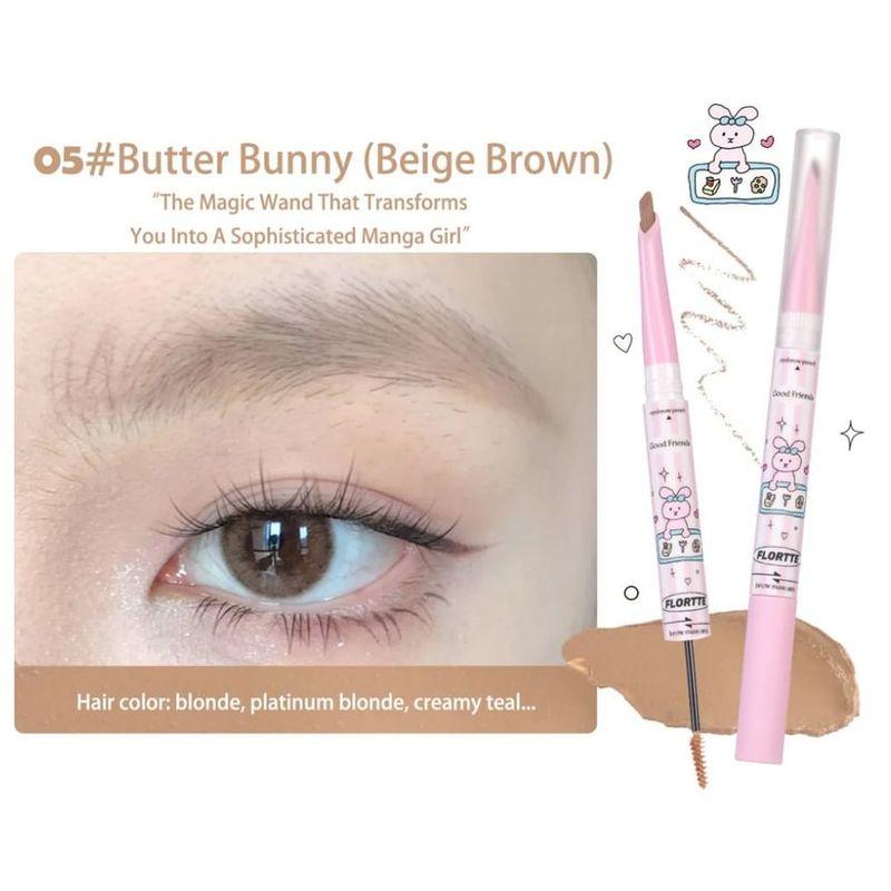 FLORTTE - Special Edition 2 In 1 Eyebrows Mascara (4-6)