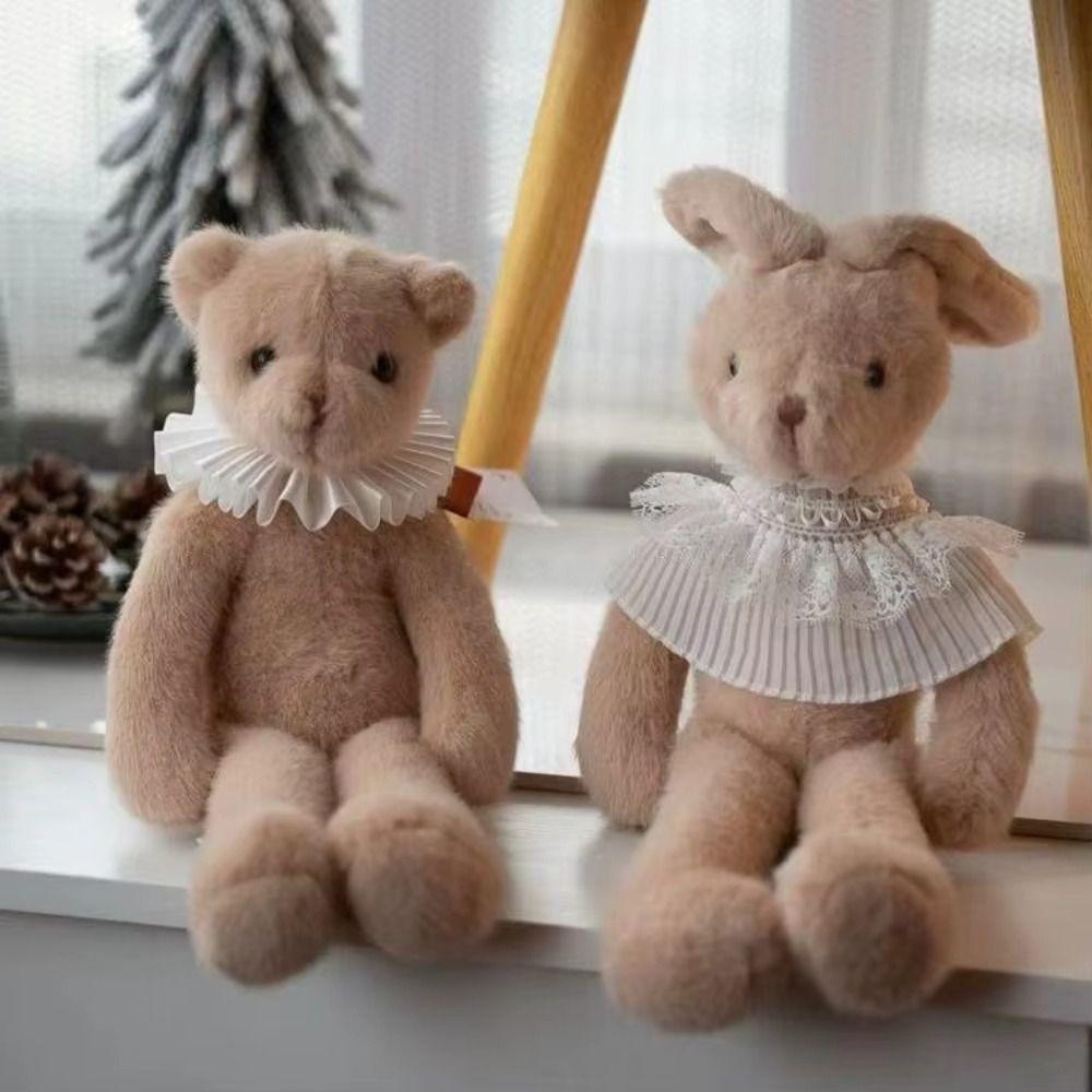 Hjemmedekor Kanin Plysjleke Kosedyr Plysj Kanin Kanin Kosedyr Bjørn Dukke Sovende Venn