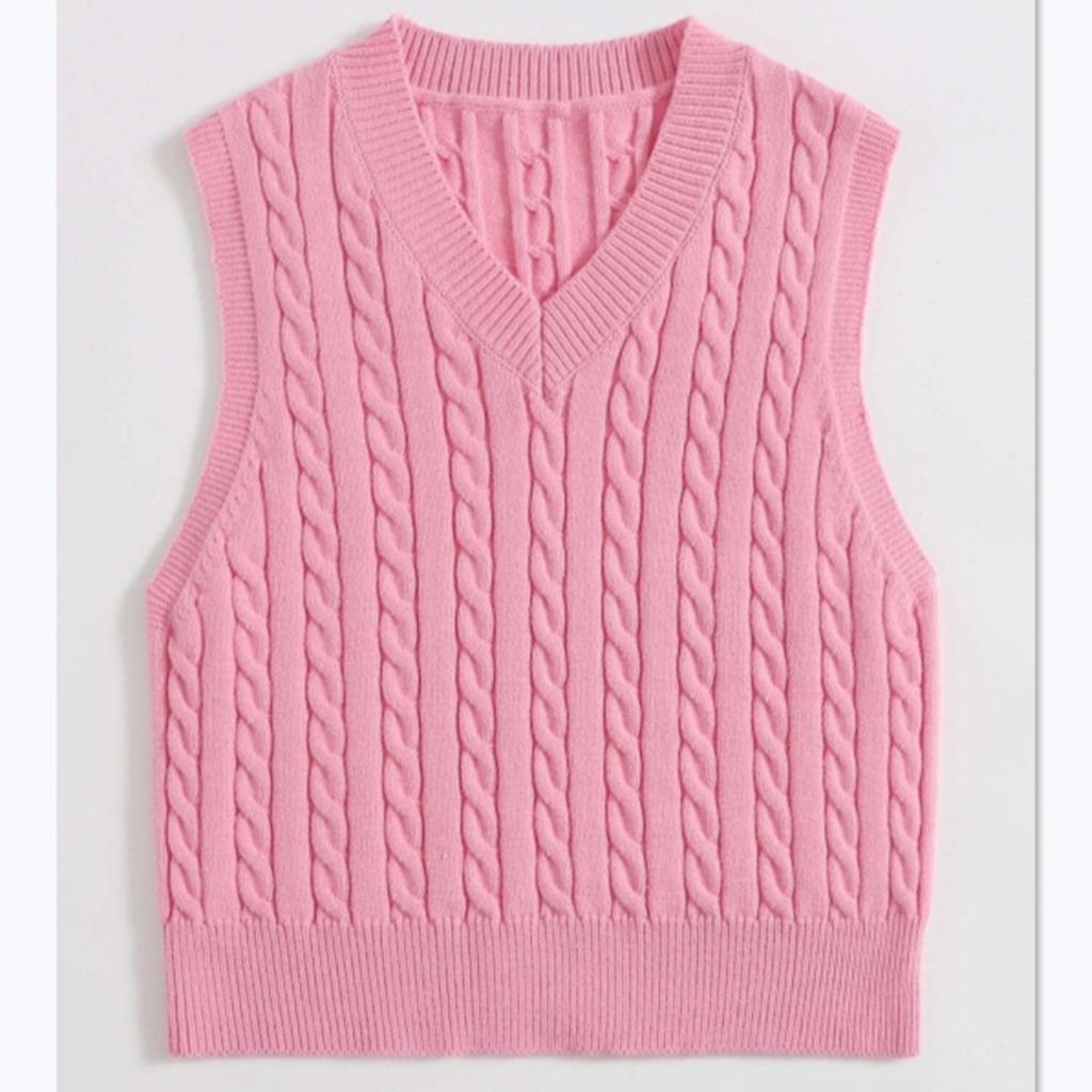 New Sweaters, Women's Knitted Vests, Pullovers, V-neck, Vest Sweaters, Versatile Tops