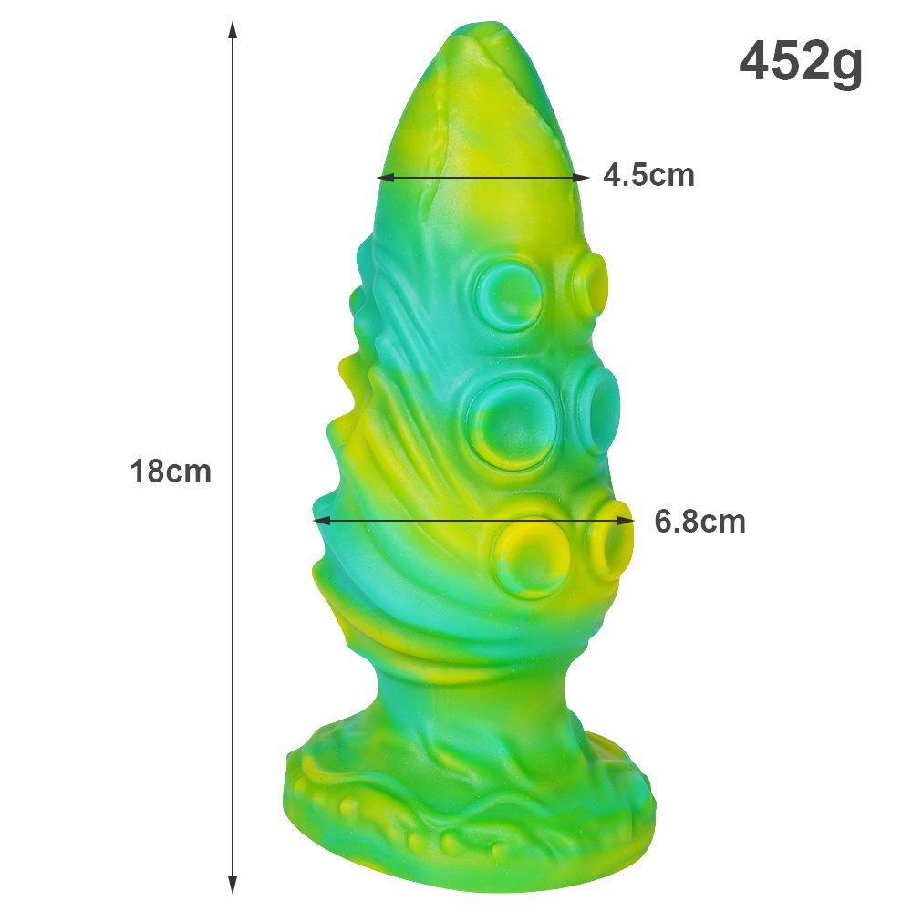 Dildo Anale in Silicone XL per Uso Dilatatore & Masturbatore - Giocattolo Sessuale Erotico SM