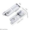 Multifunctional Electric Sewing Machine with Zipper, Binding, and Overlock Presser Foot Attachments