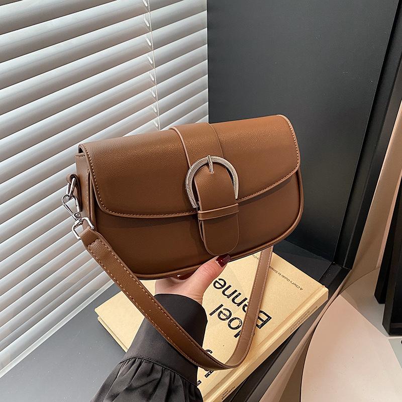 Summer New Niche Fashion Popular Versatile Pin Buckle Small Square Bag Single Shoulder Oblique Span Women's Bag