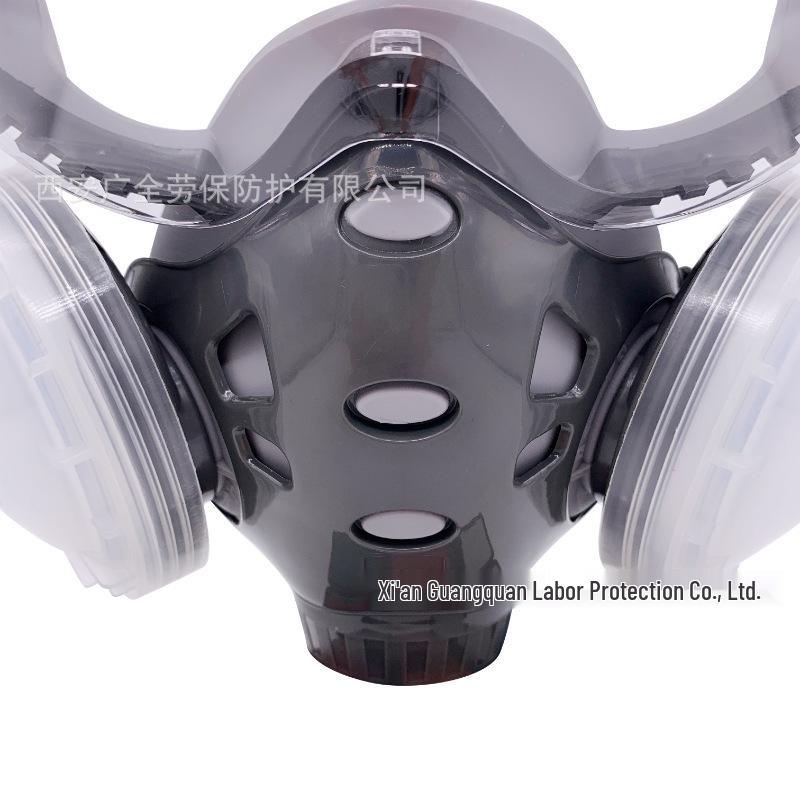 8200 Integrated KN95 Dust Mask with Eye Protection for Industrial and Decoration Use