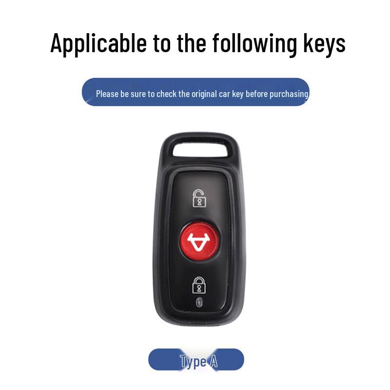 Little Cow Electric Vehicle Key Cover for M1/U1/NQI/U Models - Men's and Women's Remote Control Key Bag with Buckle
