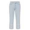 I Saw It First Womens/Ladies Embroidered Wide Leg Jeans