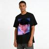 Korean Style Anime Handsome Hero Printed T-shirt Trendy Personalized Anime Peripheral Top For Men And Women Pure Cotton T-shirt