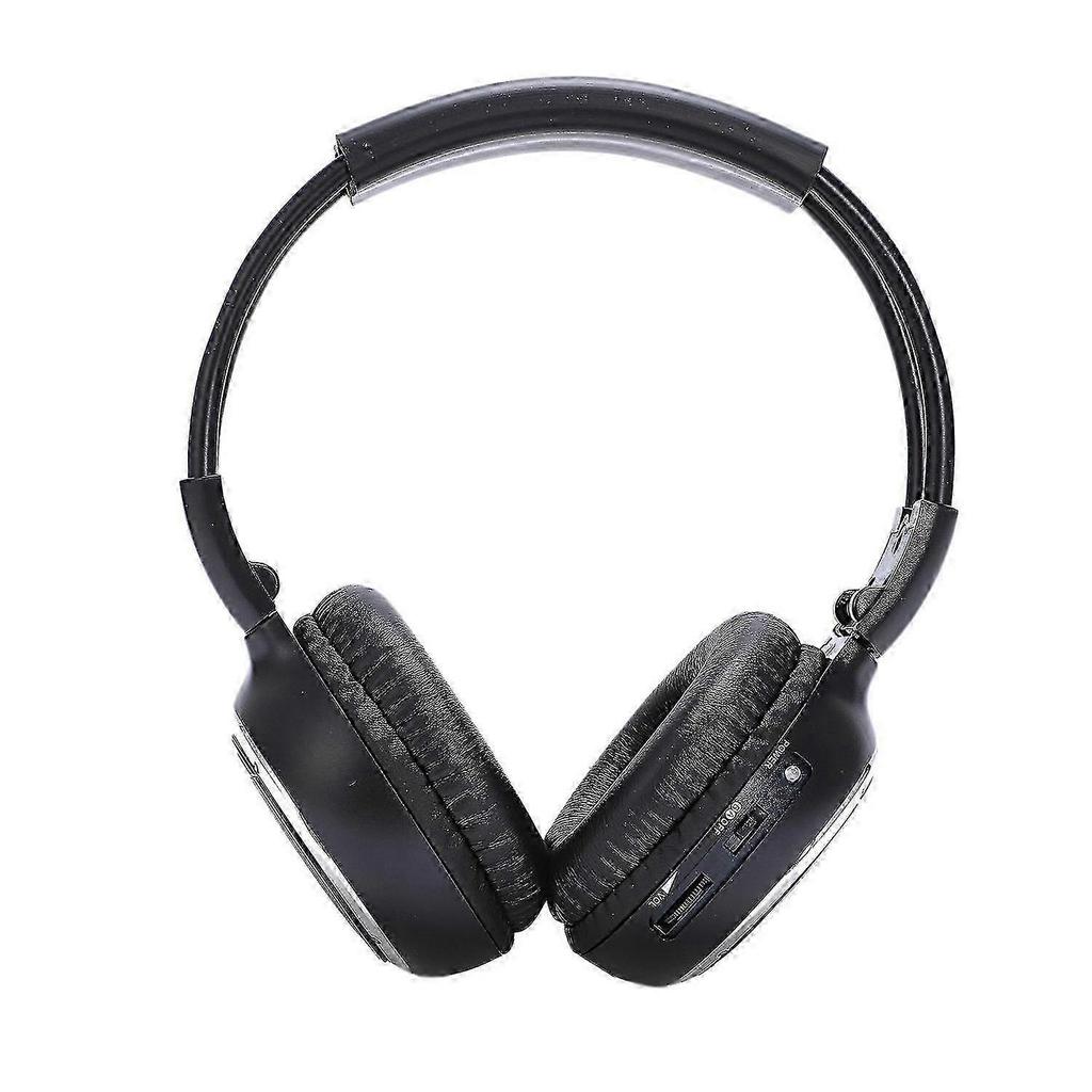 2 x Doppelte Infrarot Stereo Drahtlose Kopfhörer Headset IR Auto DVD Player Kopfstütze