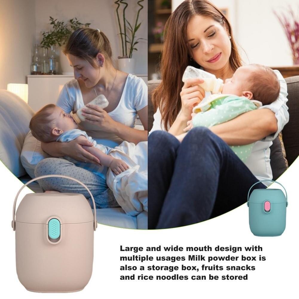 Baby Milk Powder Box Infant Feeding Container Newborn Food Storage Box Powder Dispenser Kid Meal Toddler Snack Portable Grade PP