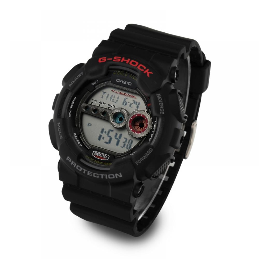 G Shock Gd 100 1adr  Gd 100 1a  reloj de uretano deportivo digital de cara grande Soldier para hombre