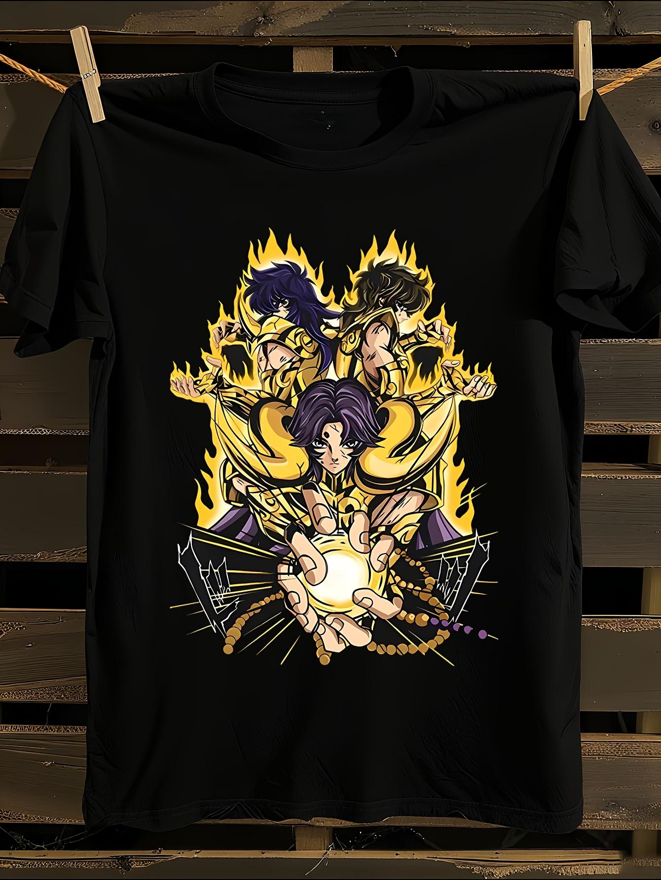 Saint Seiya Knights of the Zodiac Anime Tshirt Anime Tshirt XL