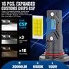 20000LM H11 LED Canbus H8 H9 H16JP 9005 HB3 9006 HB4 LED Car Headlight Bulb Canbus Super Bright 6000K 12V 24V Fog Lamps