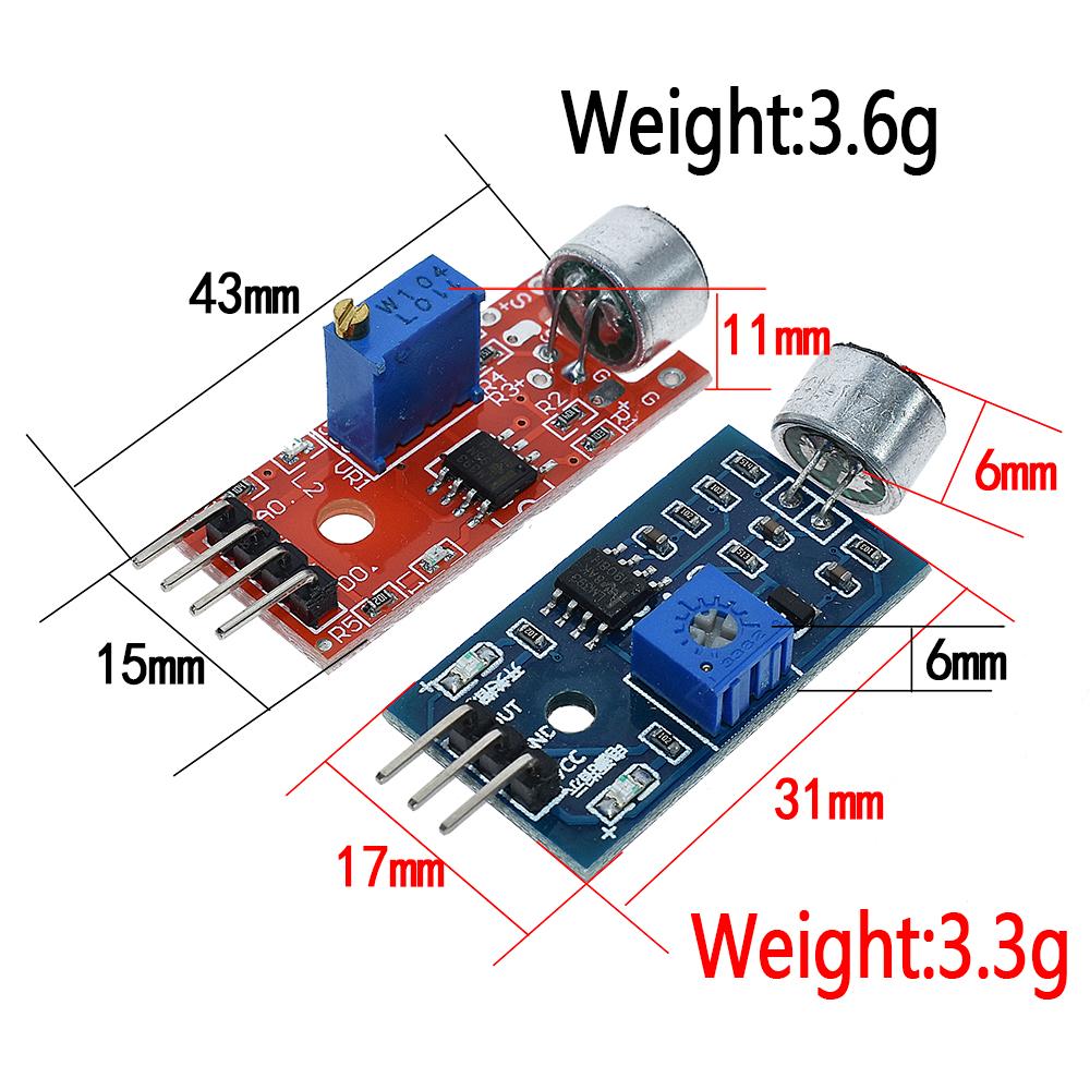 Selling Sound sensor module sound control sensor MAX4466 MAX9814switch detection whistle switch microphone amplifier For Arduino