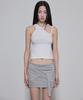 Peulleeoeob 4-Layered Skirt (Fl-268_Gray)