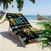 Jacksonville Jaguars Print Beach Towel, Large Soft Quick Dry Towel for Beach Camping Swimming
