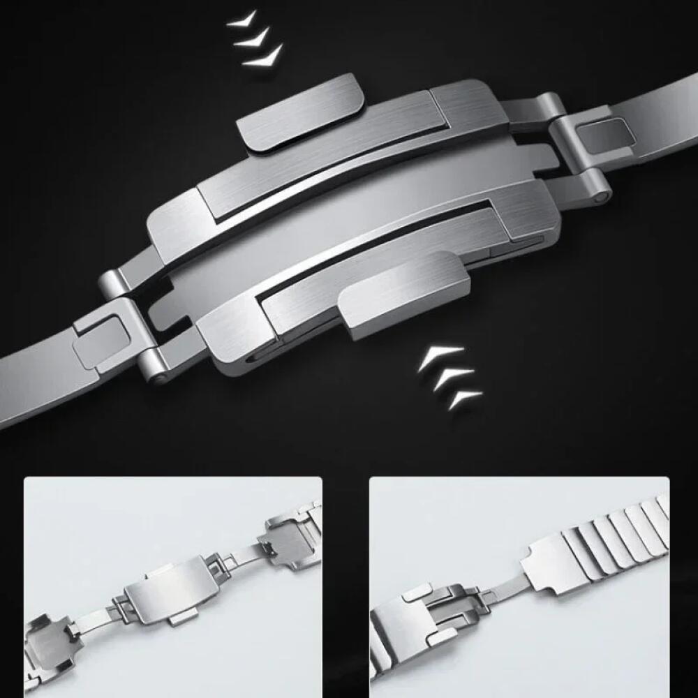 22mm Stainless Steel Band For Amazfit Bip 6 5 5 Unity/GTR 2 3 4 Metal Strap For Amazfit Stratos/Balance/Cheetah Round Watchband