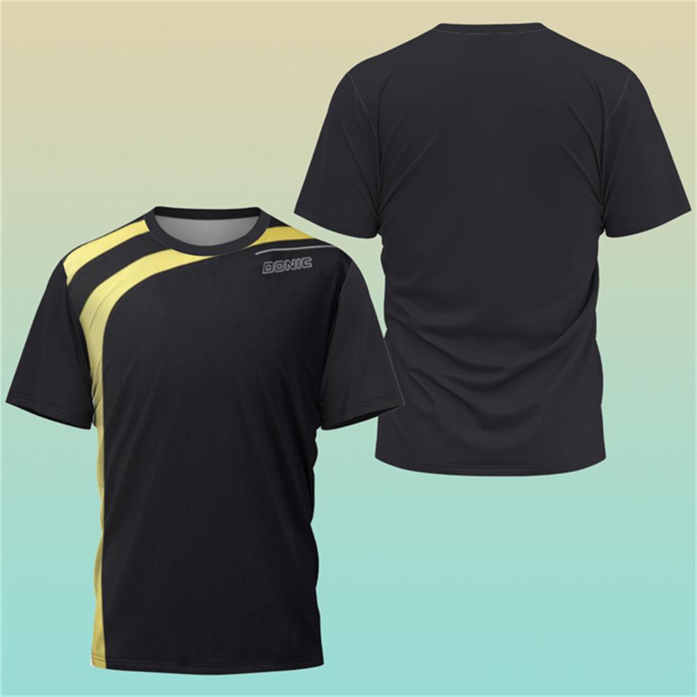 3D Boutique Table Tennis Jerseys Training T Shirt 2024 New Style Sweat Absorbent Comfortable Top Table Tennis Shirt Cloth Jersey