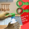 Ouvre-bouteille Poignée ergonomique Robuste Outil manuel d'ouverture de bouteille à une main Gadget de cuisine Personnes âgées Arthrite Chef Cadeau