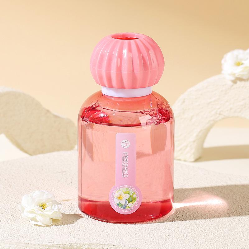 Flameless Car Ornament Pumpkin Aromatherapy Fragrance 160ml персиковый