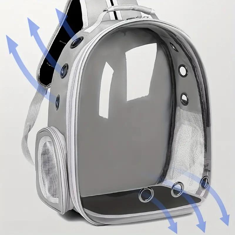 Cat Outing Bag Pet Extra Large Space Carrying Bag Cabin Aviation Box Cat Backpack Bag Side Opening