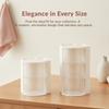 Multilayer Rotating Pen Organizer Clear Compartments Large Desk Cosmetic Storage For Home Office Student Use