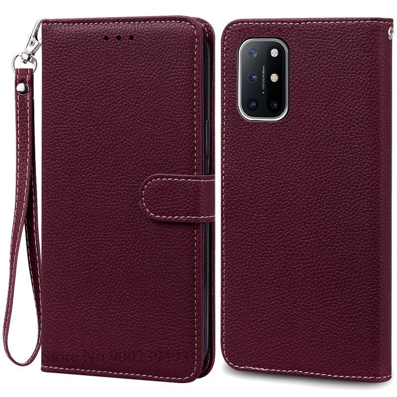 For Oneplus 8T Case Leather Flip Wallet Cover For Oneplus 8T Case Stand Book Fundas For One plus 8T Case Coque Shell