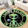 1PC Alien Pattern Chair Carpet for Office, Indoor Non-Slip Washable  Carpet, Soft Comfortable Mat For Office Room yy250930082