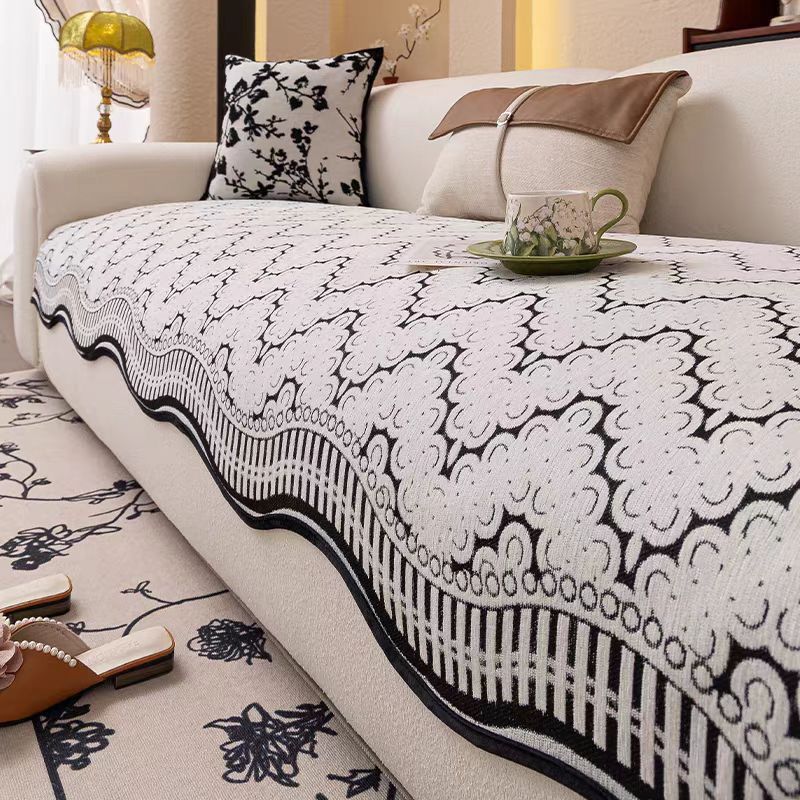 

Утолщенные плюшевые чехлы на диван Четырехсезонный шенилловый чехол-мат для дивана Мягкий универсальный противоскользящий протектор для дивана Полотенце Домашний декор Нескользящий 90 X 70cm