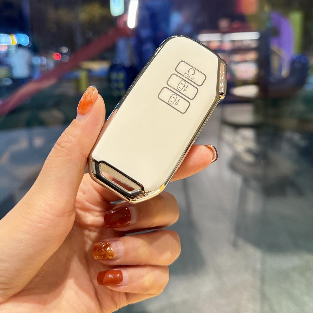 7 Buttons TPU Car Key Case Cover for Kia 2022 Sportage 2023 Niro Hybrid 2021 Sorento 2021 2022 MQ4 2022 EV6 GT-Line K8 V6