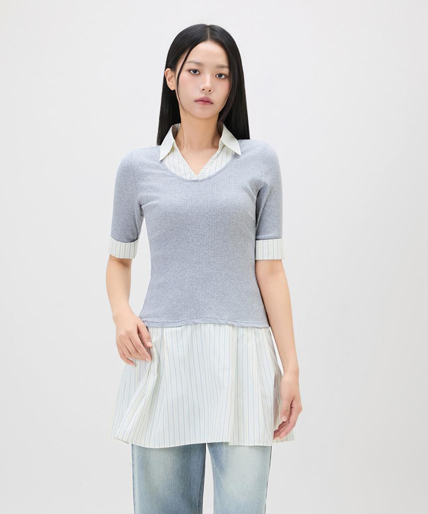 MIXXO Shirt Layered Dress_Miwowg50Qg