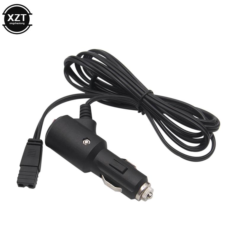 Black Car Refrigerator Plug Cable Adapter Switch 10A Cigarette Lighter 2M 4M for Car Fridge ExtensionElectric Copper Cord Cable