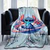 1pc Stitch Printing Blanket - Soft, All-Season Throw for Office Blanket,Personalized Gift with Adorable Cartoon Design