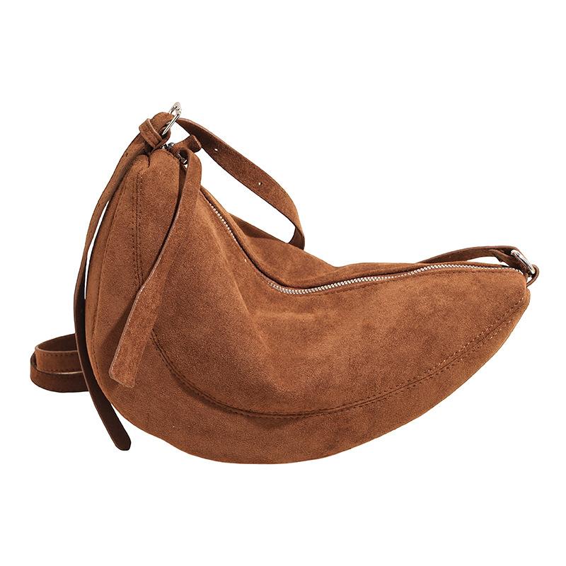 Dumpling Bag Autumn New Niche Design Shoulder Bag Large Capacity Versatile Commuter Messenger Bag