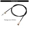 Premium Copper Alloy Speedometer Odometer Drive Cable Cord Weatherproof Design Smooth Data Transfer For Extended Driving
