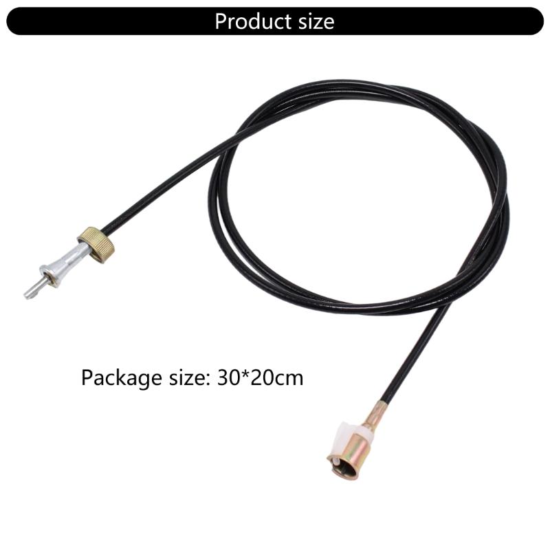 Premium Copper Alloy Speedometer Odometer Drive Cable Cord Weatherproof Design Smooth Data Transfer For Extended Driving