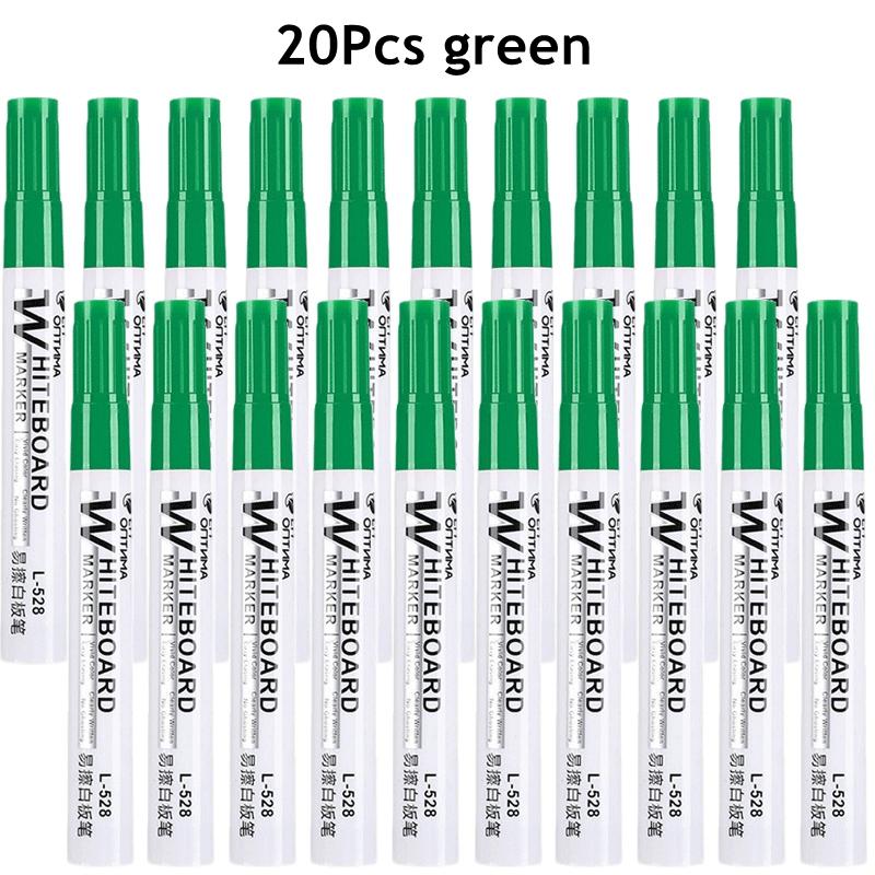4-100Pcs Erasable Whiteboard Marker Pen Blackboard Marker Teaching Chalk for Glass Office School Stationery White Board Marker