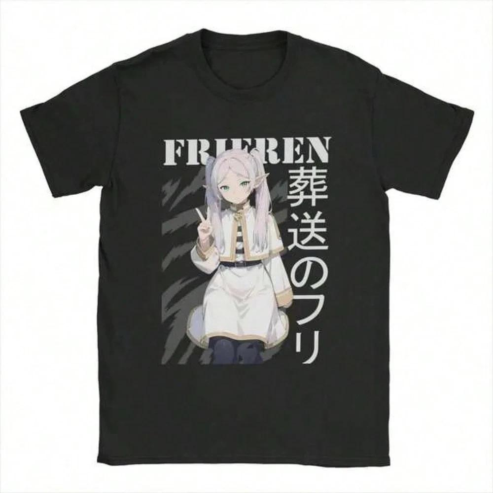 Anime Frieren TShirt Unisex Gift For Friends1 S
