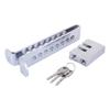 Brake Pedal Lock Security Car 8 Hole Auto Steel Clutch Safty Lock Anti Theft