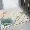 New Chinese Doormat Entry Door Carpet Toilet Household Mat Diatom Mud Non-slip Quick Dry Absorbent Foot Mat