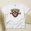 Türkei 2026 Fußball Fan Kinder Kinder Kinder T Kinder T-Shirt Fußball Fans Gildan Baumwolle Familien Oberteil
