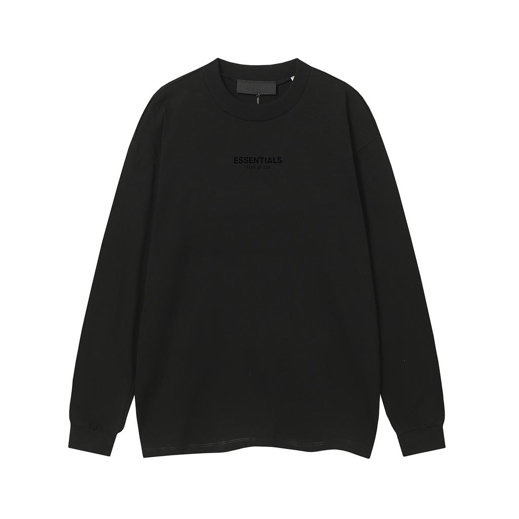 F128 FOG Essentials Letters Logo Crewneck Sweatshirt Casual Streetwear - Unisex Streetwear Pullover