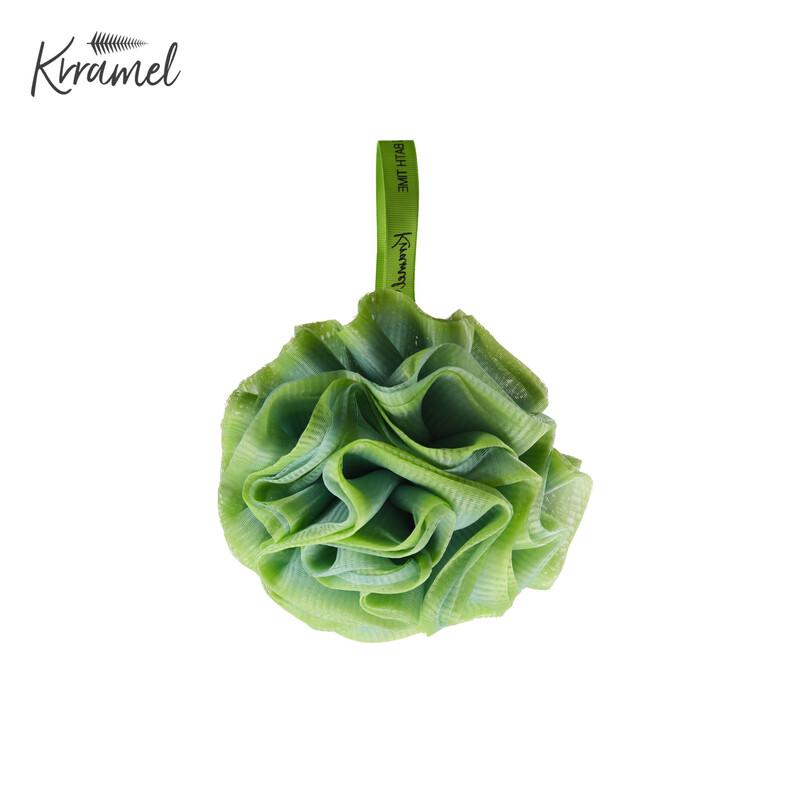 KRRAMEL Durable Soft Bath Pouf Normal Size