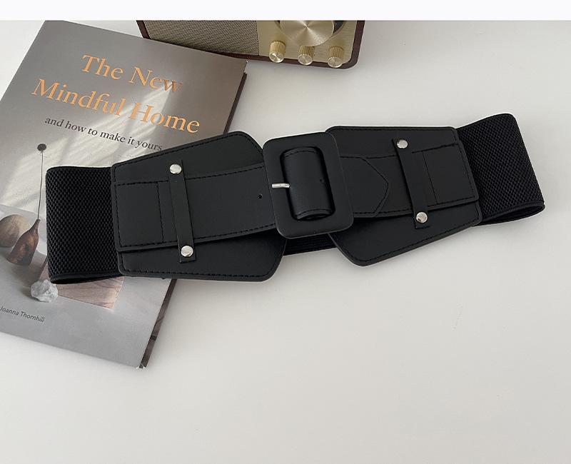 

Timeless Black Elastic Waist Sash For Women Perfectly Complements Dresses And Jackets