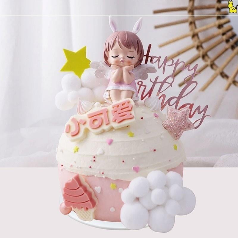 Simulation Fruit Cake 6/8 Inch Fake Cake Model Food Dessert Props Sweet Table Window Girl Boy Birthday Ornament Party Home Decor