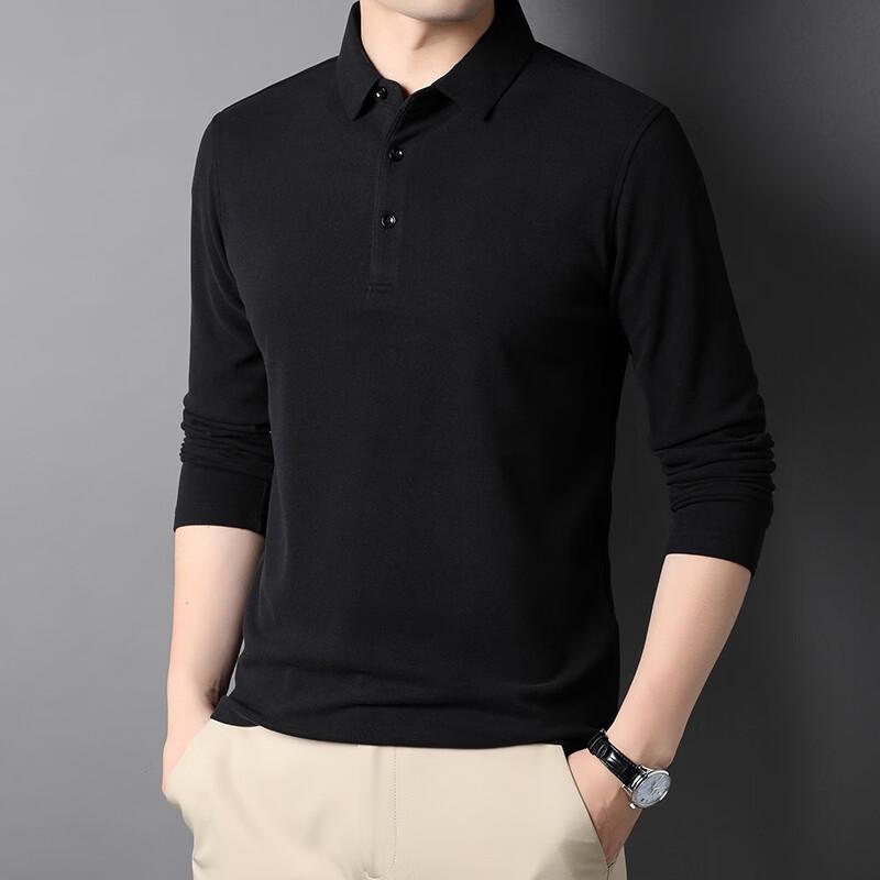 TUCANO Men's De Rong Thermal Long Sleeve Polo Shirt