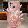 Back Cover For Tecno Spark 8C Case Clear Luxury Fashion Aesthetic Butterfly Flower Soft TPU Silicone Phone Case Tecno KG5k KG5j