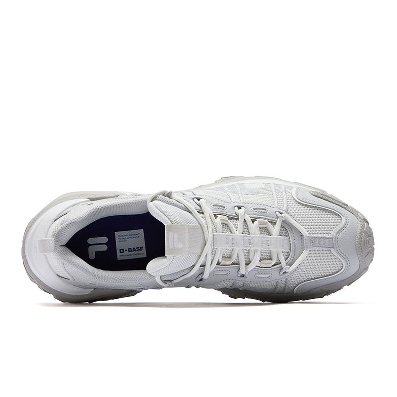 FILA Fusion Exocet II Mountain Shoes Fashion Versatile Low Top Casual Shoes Men sneaker Cloud-Peak-White T12M531503FVO