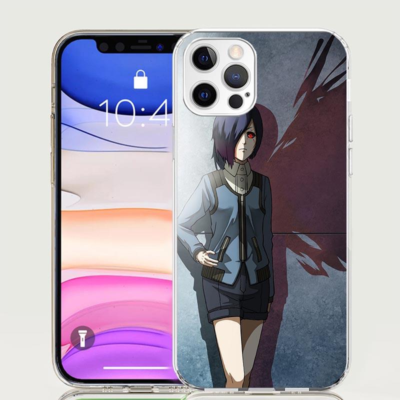 G-Ghoul Tokyo Touka Kirishima Phone Case For iPhone 17 Air 16 15 Plus 11 14 Pro Max 13 Mini 12 7 8 + SE Pattern Art Customized C