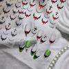 Tomoni Dark Style French Bat Nail Art Stickers Mixed Pack