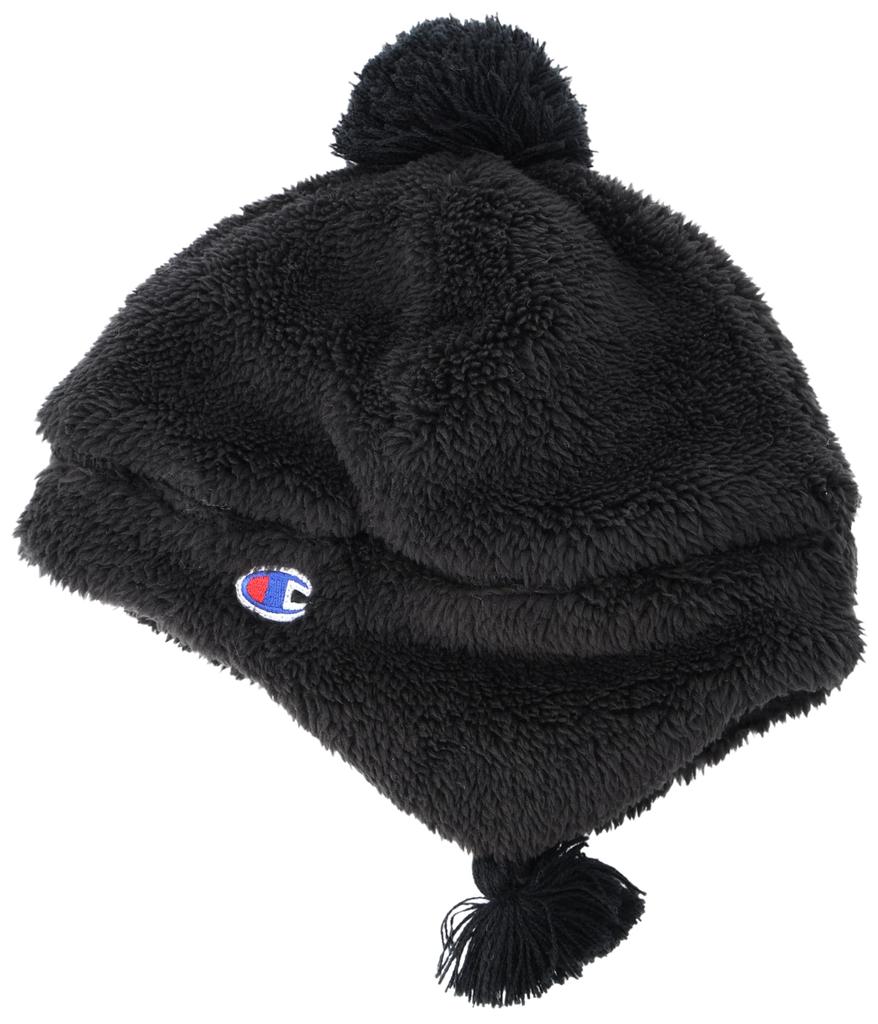 Champion Boa Winter Boa Strick Größe cm Kinder Kappe, Kappe, 430-0023, Schwarz, 53.0-55.0